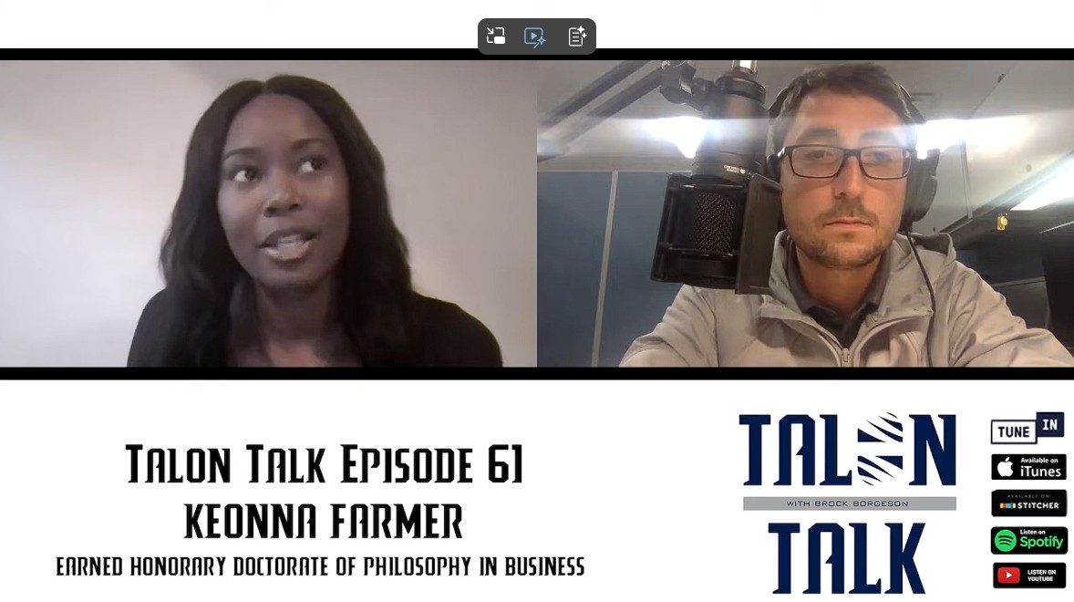 Talon Talk Ep. 61 - "Honorary Doctorates With Keonna Farmer"